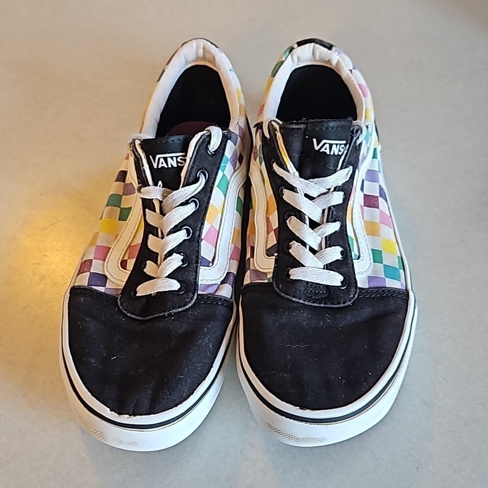 Vans rainbow sneakers